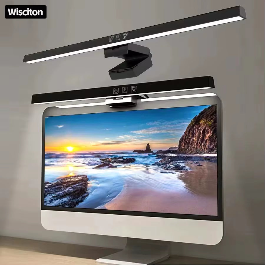 LED Monitor Light Bar - Eye Protection Dimming Lamp for Work, Reading, and Learning