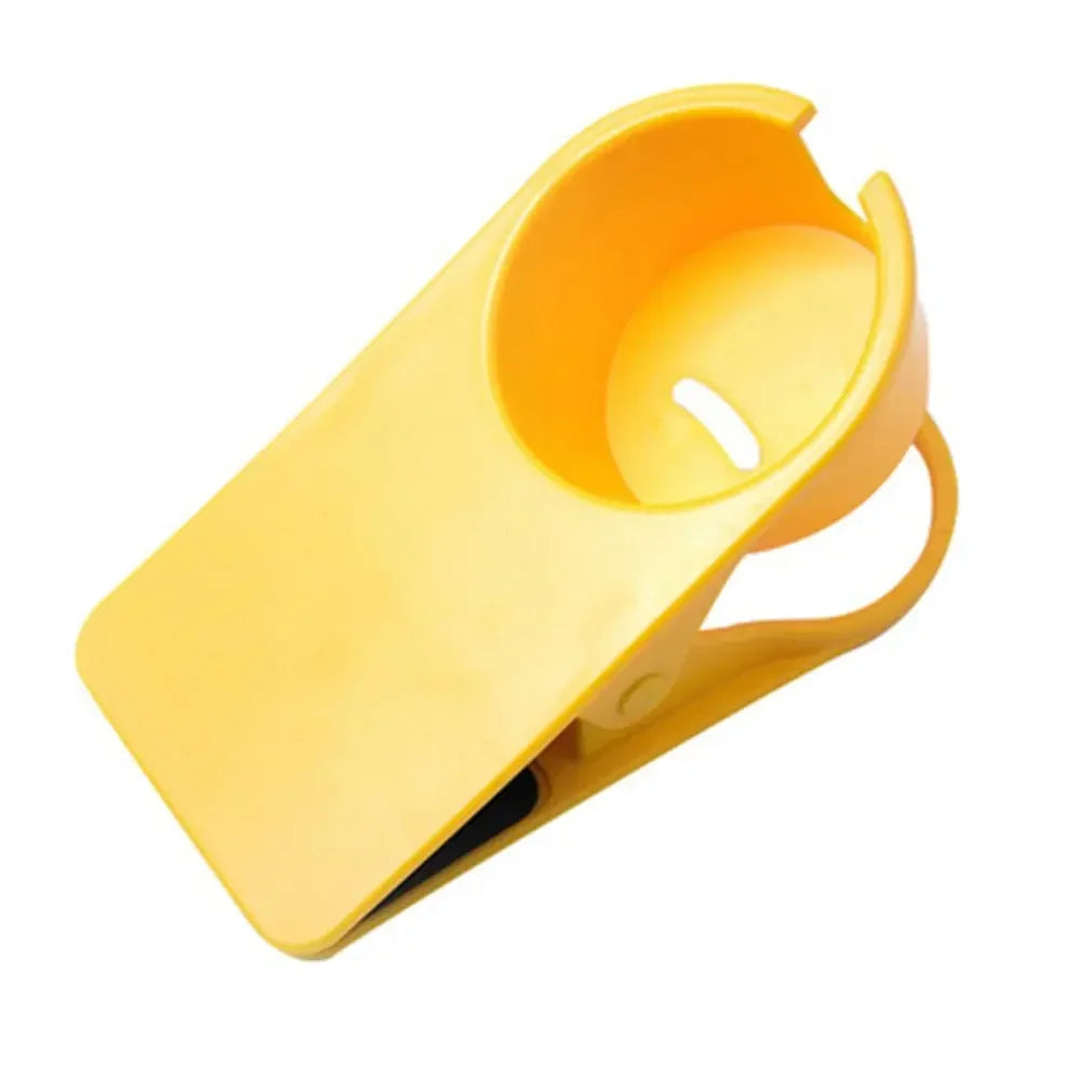 ABS Cup Holder Automotive Creativity Table Side Water Cup Holder Office Desk Computer Desk Fixed Cup Holder