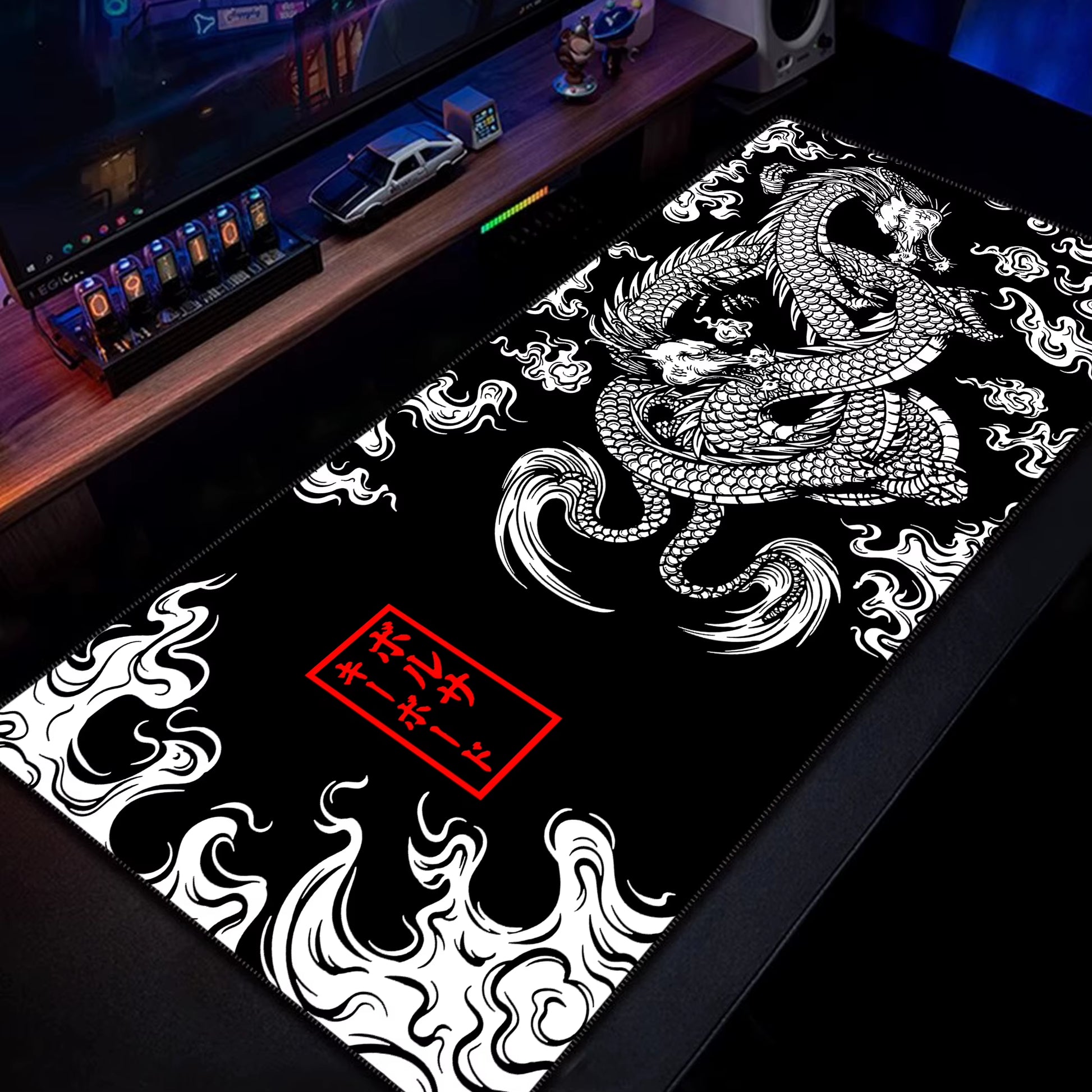 Chinese Dragon Gaming Rubber Mousepad - XXL
