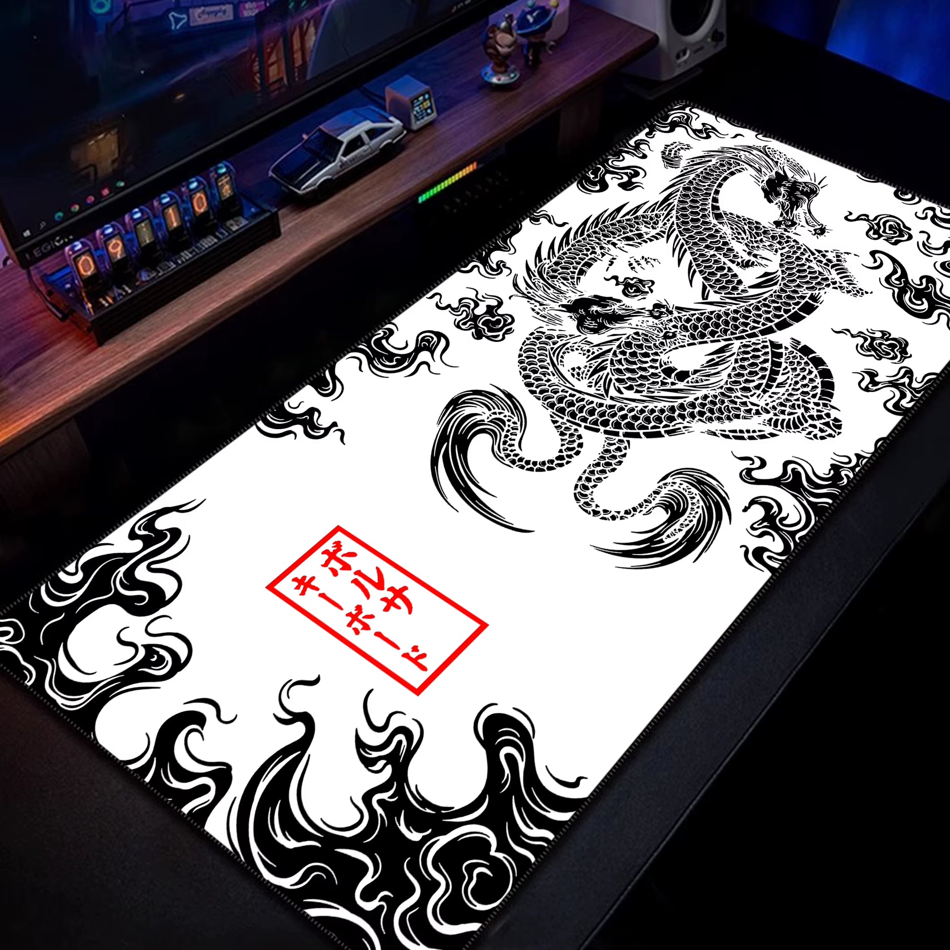 Chinese Dragon Gaming Rubber Mousepad - XXL