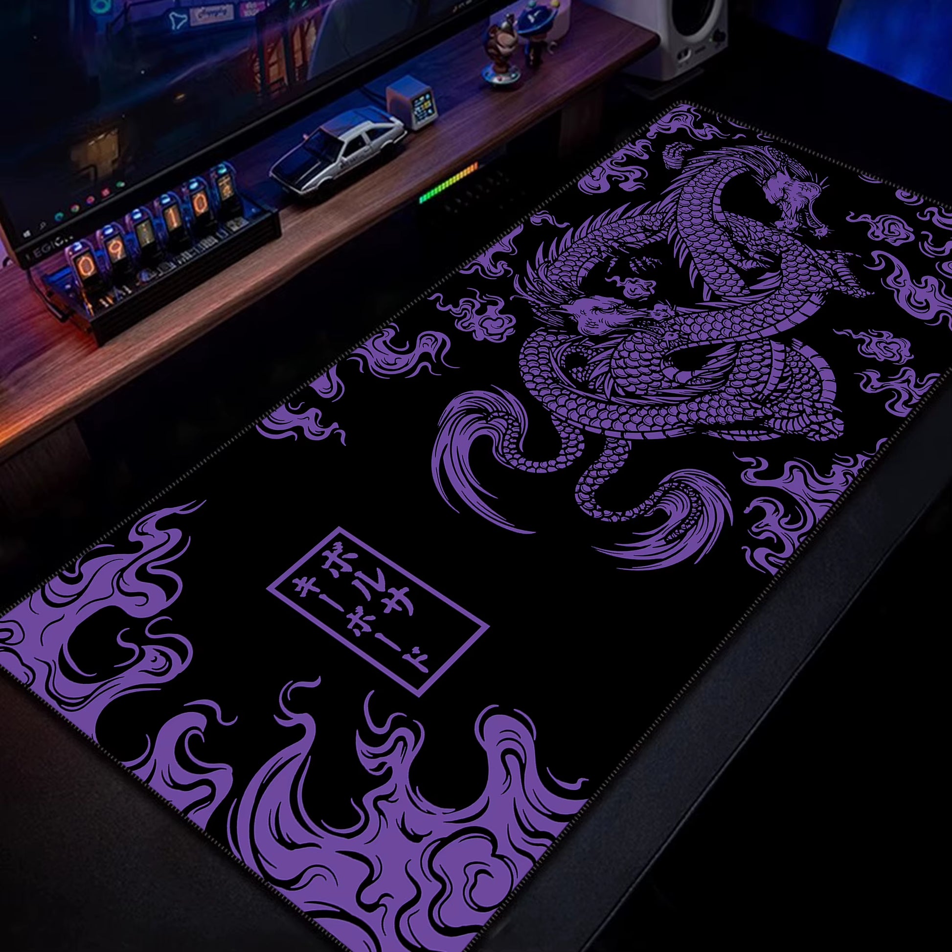 Chinese Dragon Gaming Rubber Mousepad - XXL