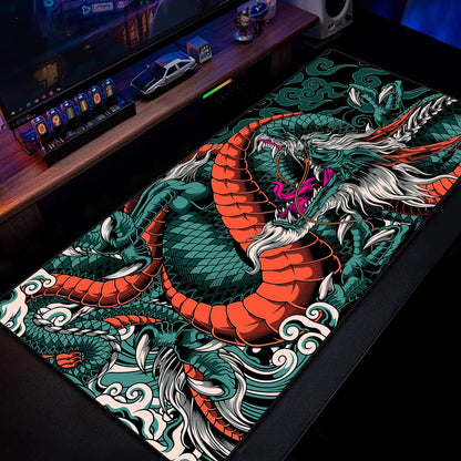 Chinese Dragon Gaming Rubber Mousepad - XXL