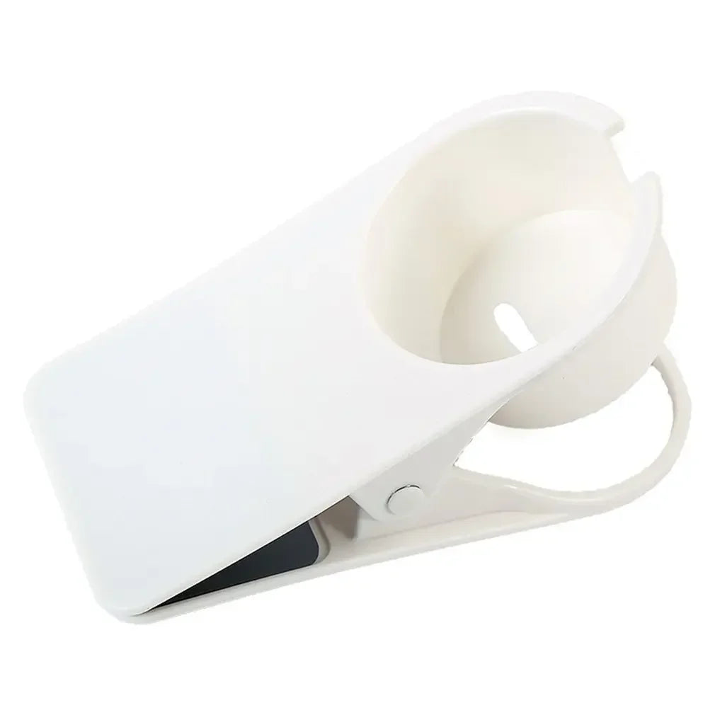 ABS Cup Holder Automotive Creativity Table Side Water Cup Holder Office Desk Computer Desk Fixed Cup Holder