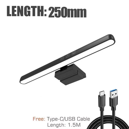 LED Monitor Light Bar - Eye Protection Dimming Lamp for Work, Reading, and Learning