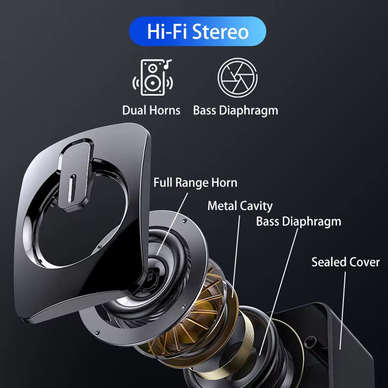 HIFI Stereo USB Wired Computer Speakers with RGB LED Light for Desktop & Laptop