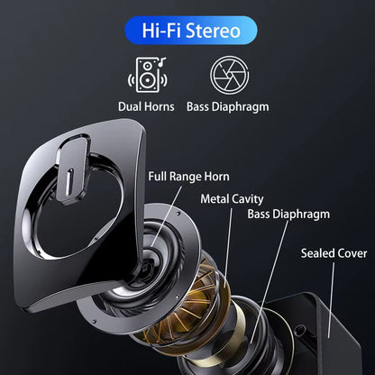HIFI Stereo USB Wired Computer Speakers with RGB LED Light for Desktop & Laptop