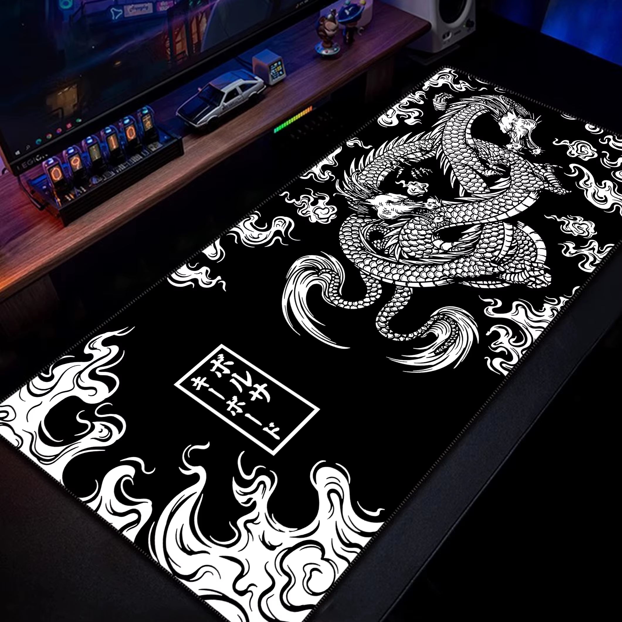 Chinese Dragon Gaming Rubber Mousepad - XXL
