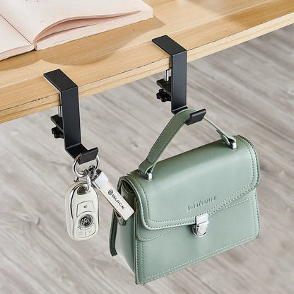 1/2Pc Adjustable Desk Edge Hook Gaming Headset Desk Hanger Backpack Storage Hanging Hook Holder Punch-Free Home Universal Hook